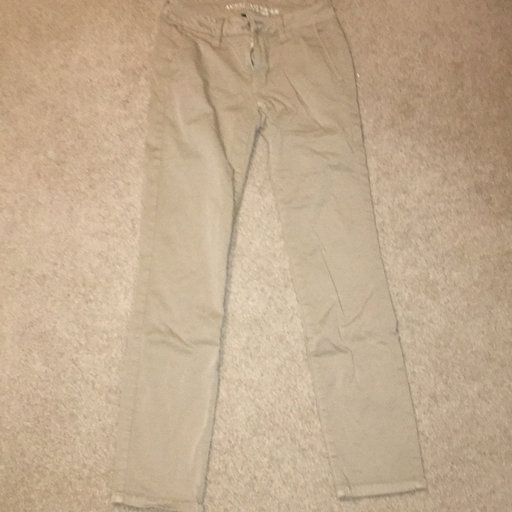 tan khakis